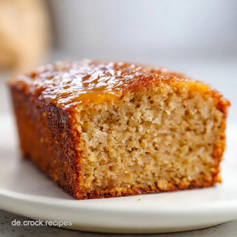 Saftiges Veganes Bananenbrot: Samtige Krume