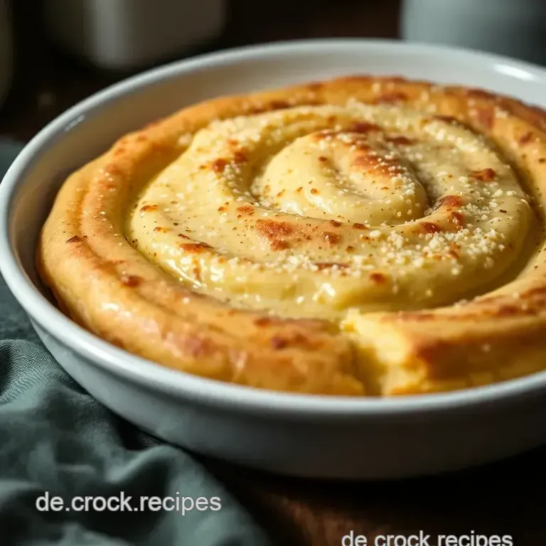 Sahniger Grießbrei mit Zimt und Zucker presentation