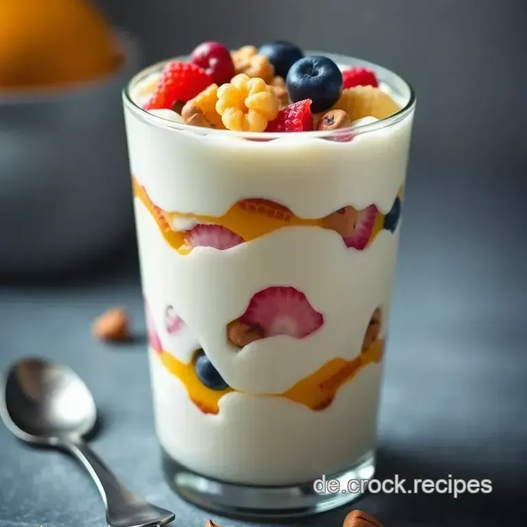 Schichtdessert im Becher – Cremige Fruchtträume im Glas presentation