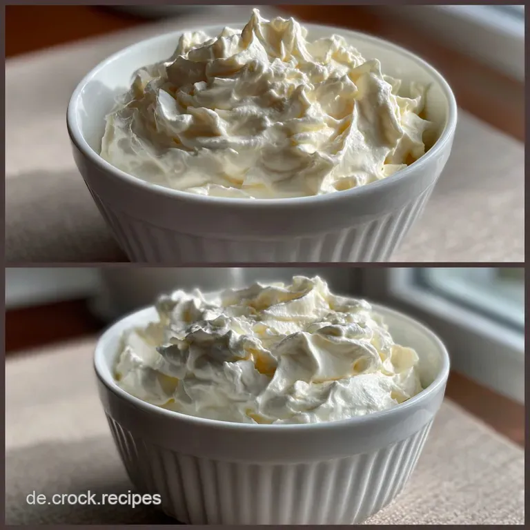 Schlagsahne Ein Einfaches Rezept Aus Der: Blitzschnell Stabil