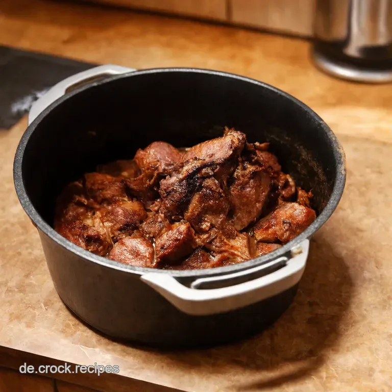 Schmorbraten Aus Dem Dutch Oven Anf&auml;ngerrezept presentation