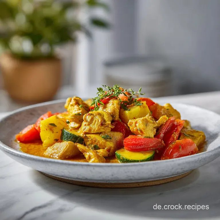 Schnelles H&auml;hnchencurry mit Gem&uuml;se: Cremig und W&uuml;rzig