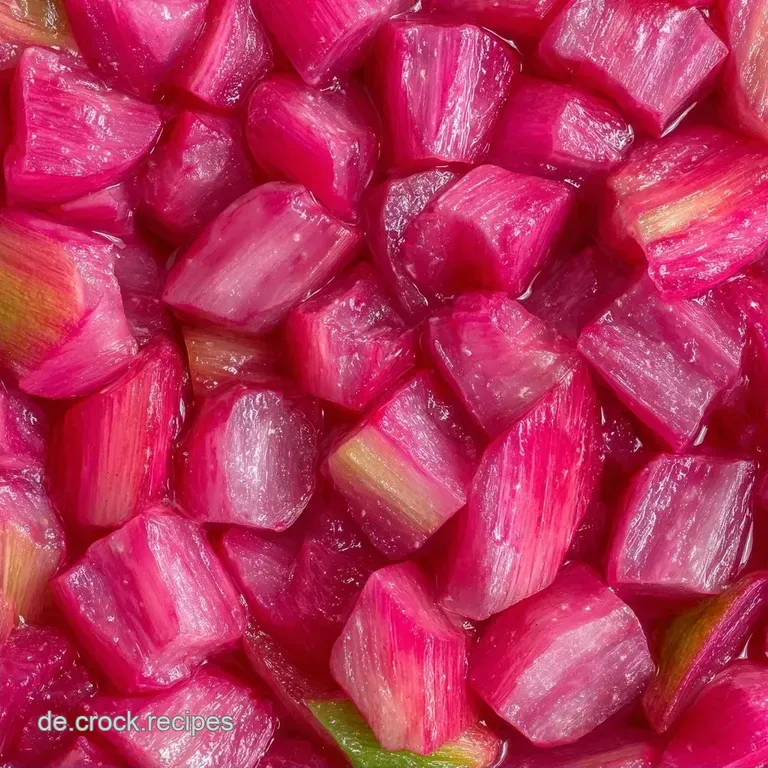 Schnelles Thermomix Rhabarberkompott: Fruchtig und St&uuml;ckig