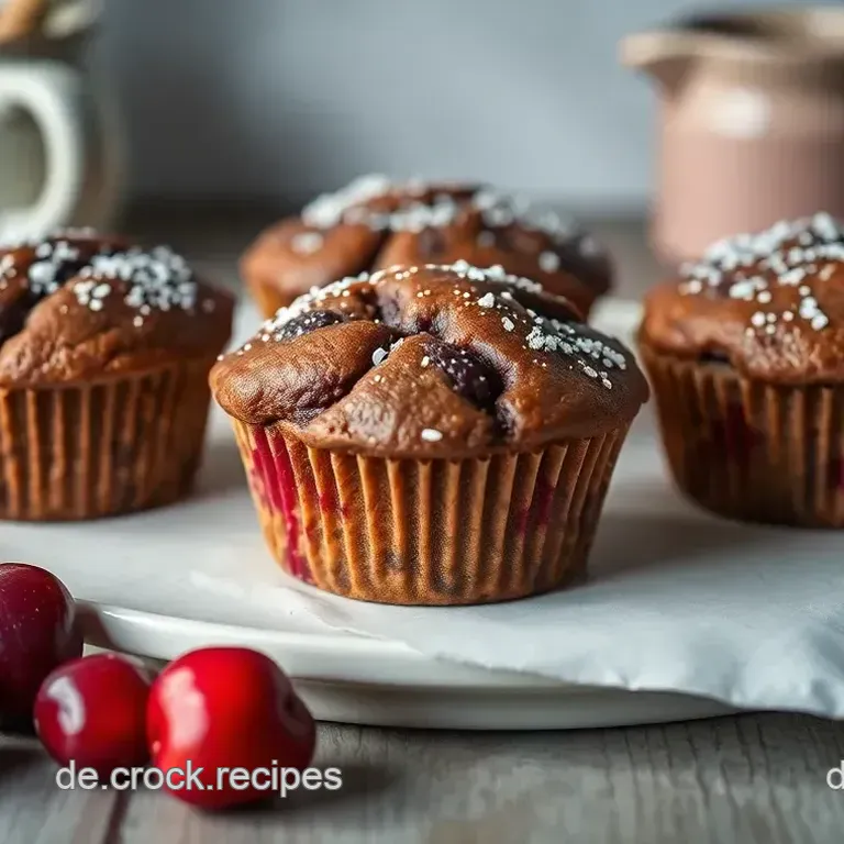 Schokoladige Kirsch-Muffins: Süße Versuchung aus dem Ofen