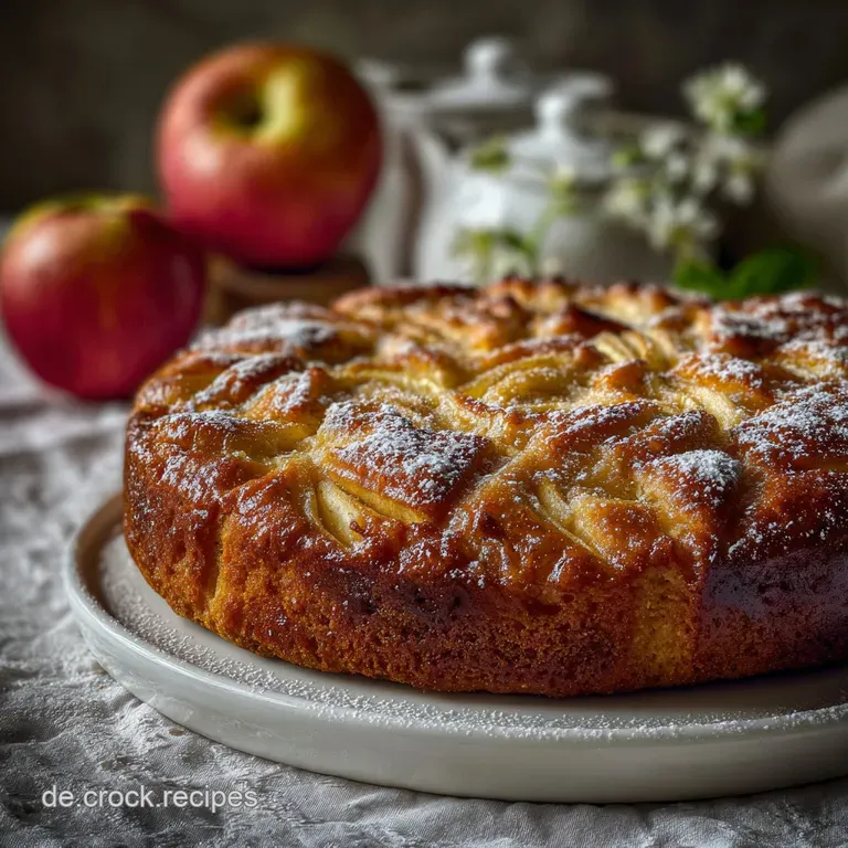 Schwedische Apfeltorte: Zimt & Sahne