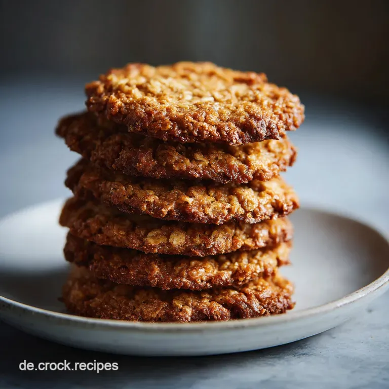 Schwedische Haferflocken Kekse Ganz Einfach