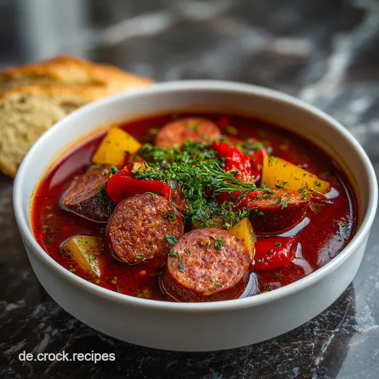 Soljanka DDR Rezept: Original mit Jagdwurst