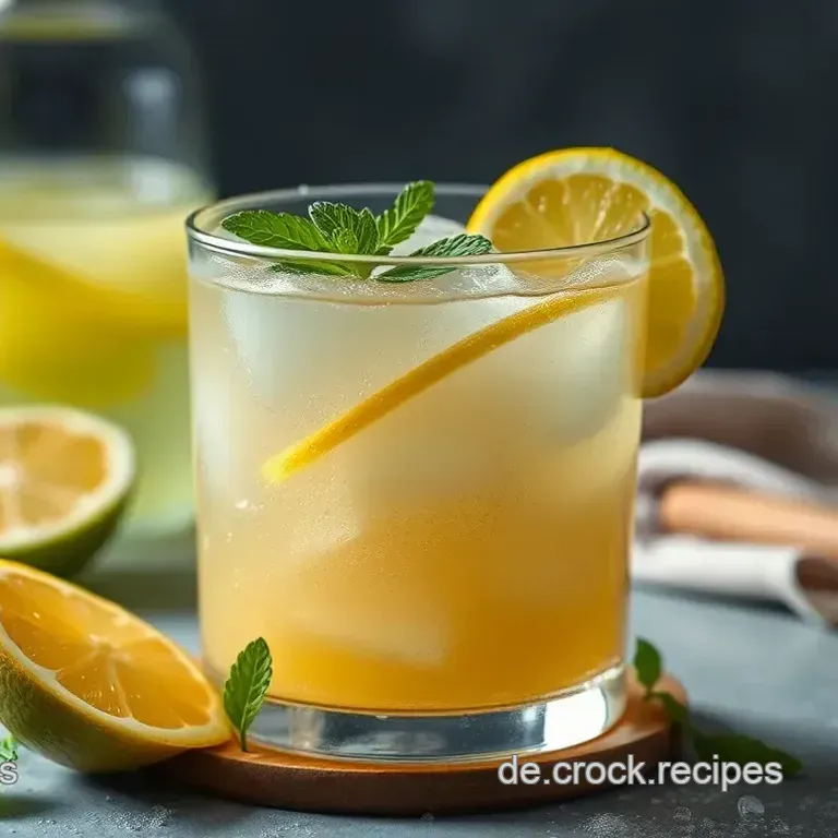 Erfrischender Sommerlicher Citrus-Cocktail im Cocktail-Shaker