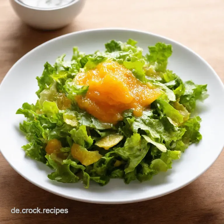 Sonniger Mhrensalat mit spritzigem Orangendressing