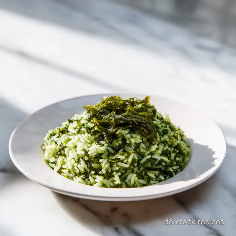 Spanakorizo: Griechischer Spinat-Reis