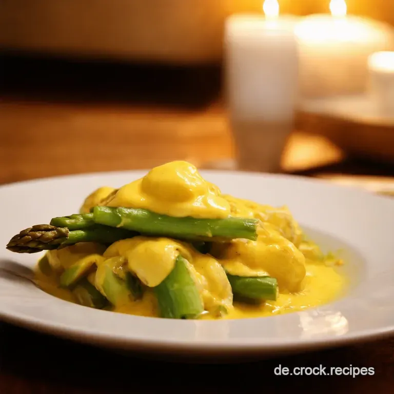 Spargel Mit Hollandaise Und Butterkartoffeln presentation