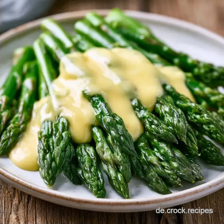 Spargelsauce: Blitz-Hollandaise mit P&uuml;rierstab
