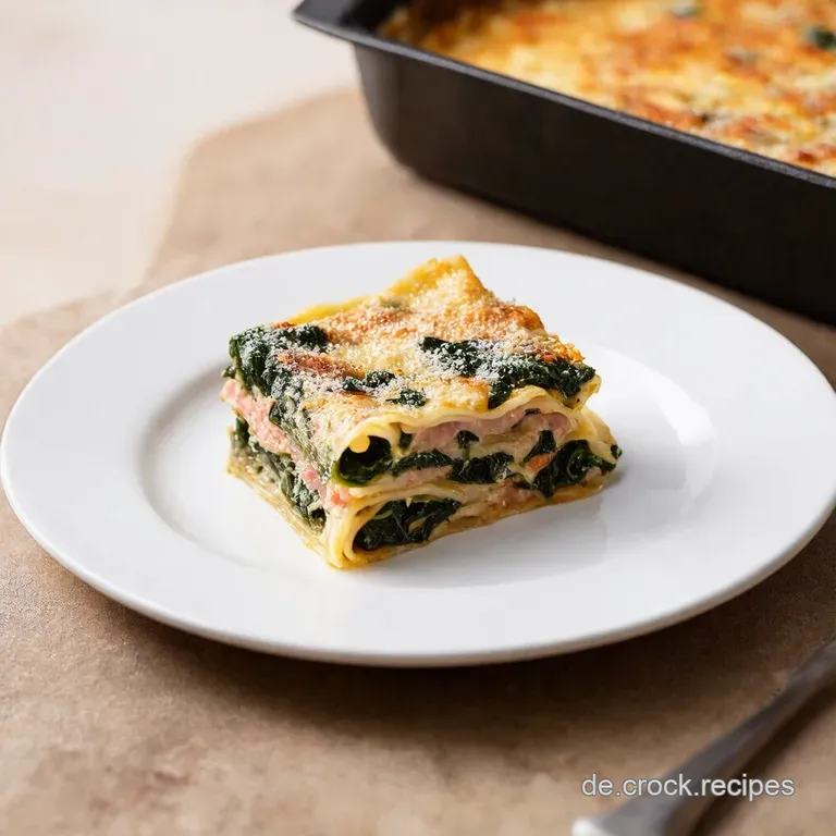 SpinatLachsLasagne Ein Herzhaftes Verw&ouml;hn Gericht