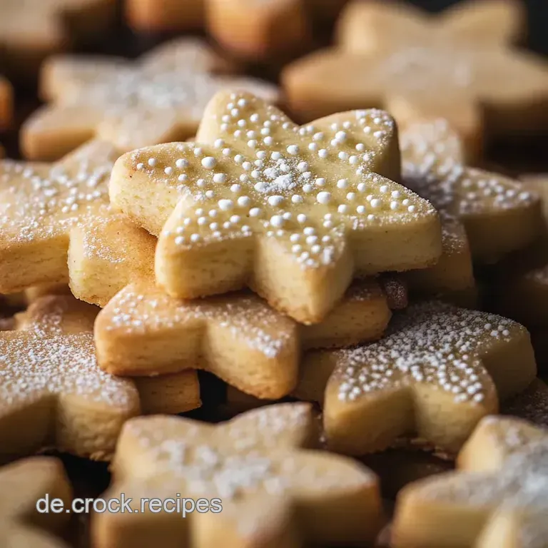 Spritzgebäck Rezept: Omas Butterzarte Weihnachtsplätzchen presentation