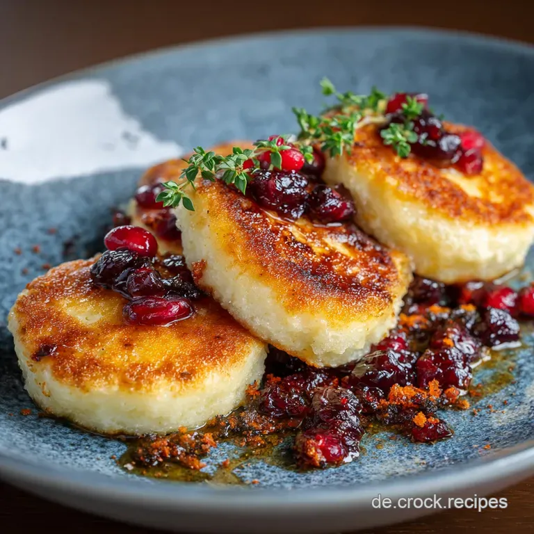 Syrniki Rezept Die Perfekten Russischen Quarkpfannkuchen Schrittf&uuml;rschritt presentation