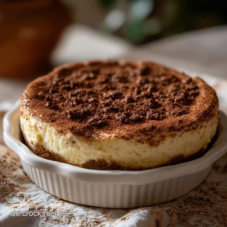 Tiramisu Cheesecake: Der Fusion-Klassiker presentation