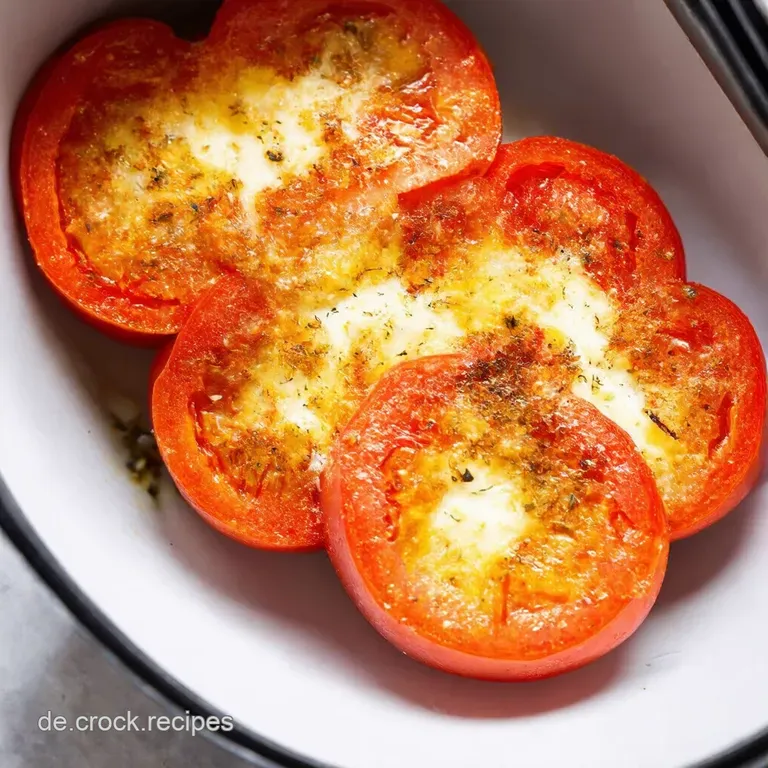 Tomate Mozzarella KnusperWunder Der AirfryerTwist