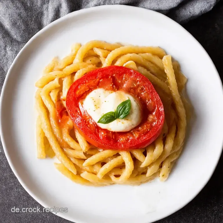 TomatenMozzarella Nudelauflauf Ein Klassiker f&uuml;r Genie&szlig;er