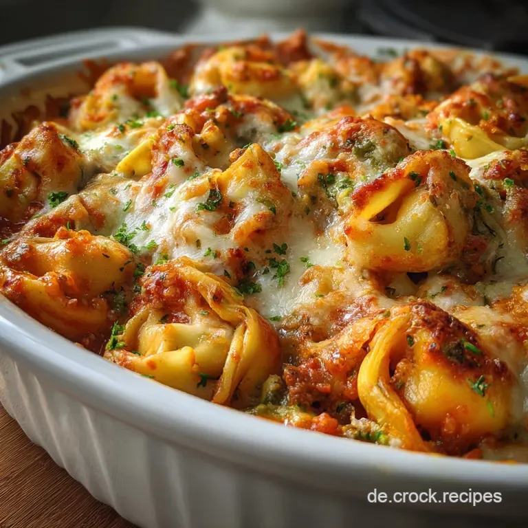 Tortellini Auflauf: Cremig &uuml;berbacken