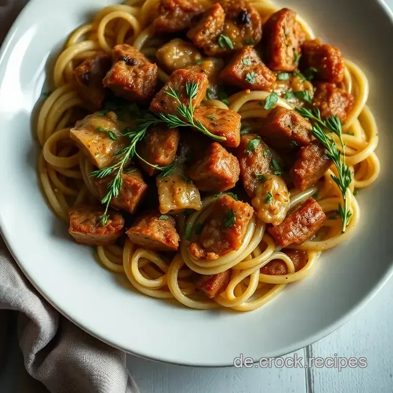 Toskanische Hackbällchen mit Kräutern und Tomatensauce presentation