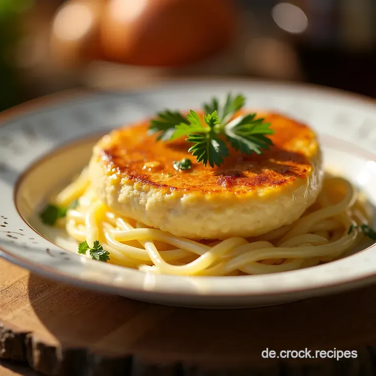 Traditionelle Semmelkren Sauce Originalrezept presentation