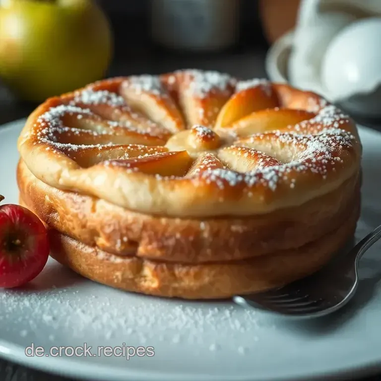 Traditioneller Apfelstrudel – Ein Klassiker der österreichischen Küche presentation