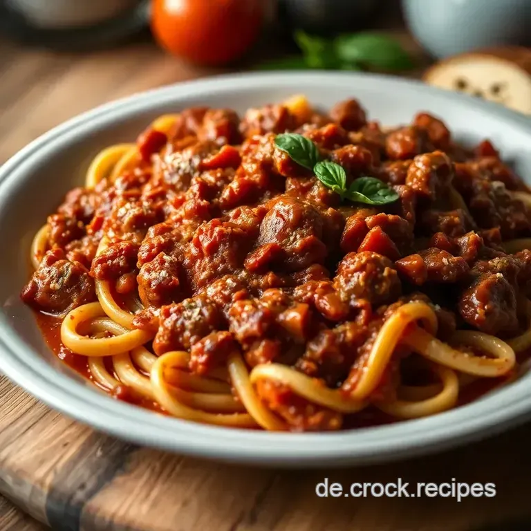 Traditionelles Bolognese-Rezept – Ein Stück Italien auf deinem Teller presentation