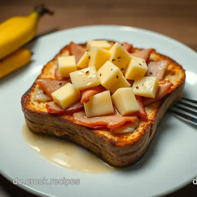 Tropischer Toast Hawaii aus dem Airfryer