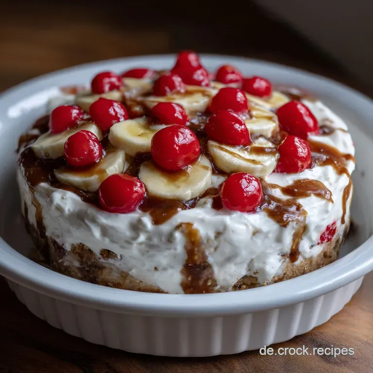 BananaSplitTorte: Der ungebackene Sonntagstraum