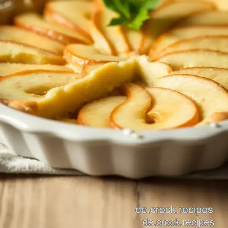 Unsichtbarer Apfelkuchen – Blitzschnell und Super Lecker! presentation