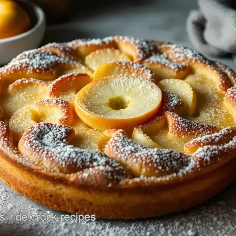 [Unsichtbarer Apfelkuchen - Blitzrezept](Link prov: Omas Saftiges Rezept!