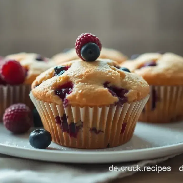 Fruchtige vegane Muffins mit Blaubeeren - Einfaches Rezept für jeden Tag