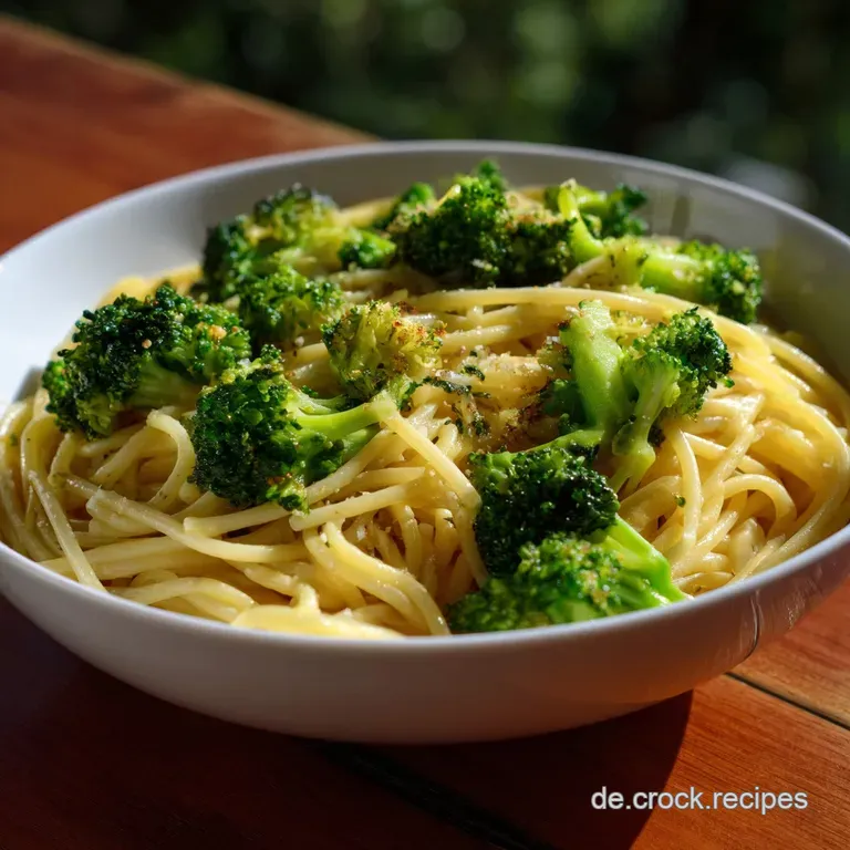 Vegane Brokkoli Pasta Schnelles Feierabend