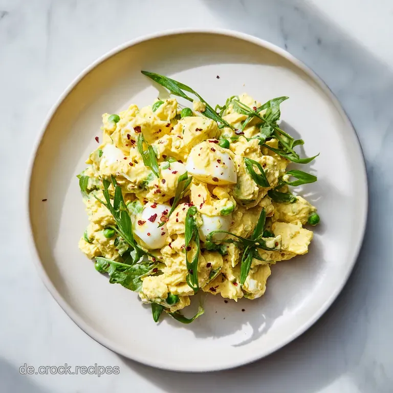 Veganer Eiersalat: Cremig und Aromatisch