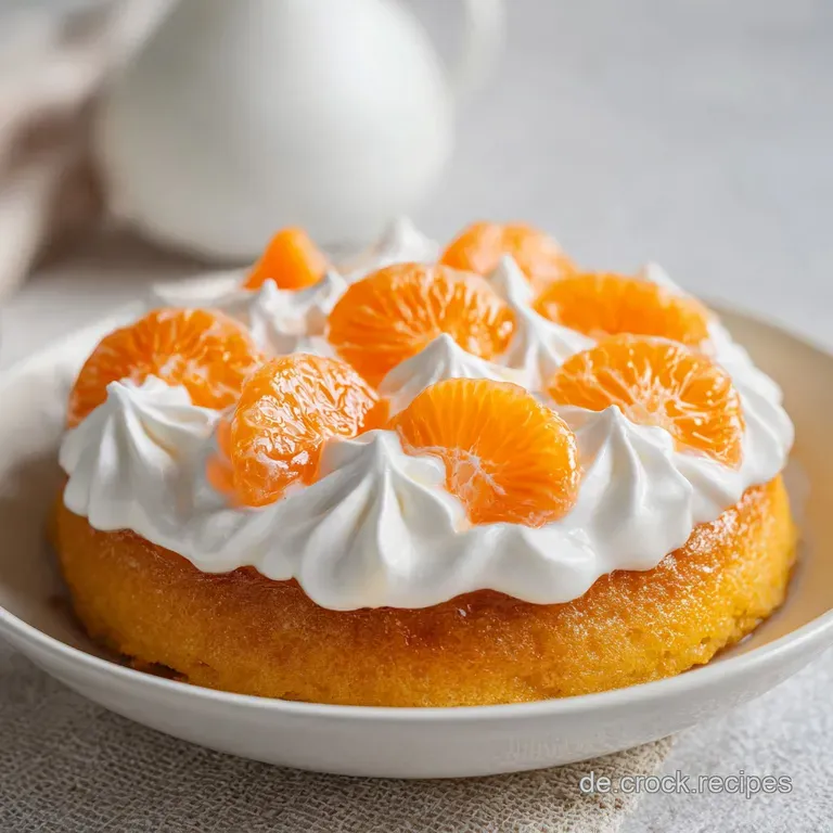 Veganer Fantakuchen: Mit Mandarinen und Schmand