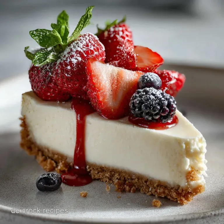 Veganer K&auml;sekuchen: Samtig & Cremig