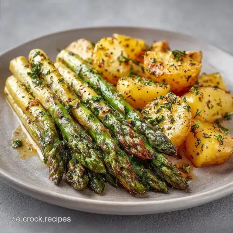 Vegetarischer Spargel: Cremiger Ofen-Auflauf