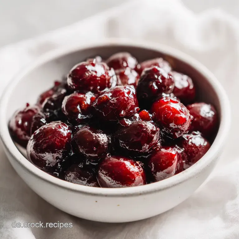 Small glass bowl filled with vibrant purple grape jam, next to a knife slathered with the jam, ready to spread on toast.