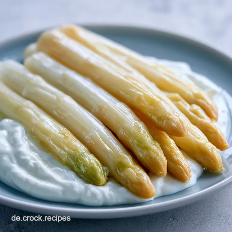 Wei&szlig;er Spargel Grundrezept: Samtig und Zart