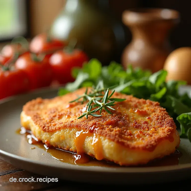 Wiener Schnitzel So knusprig da lacht die Leber presentation