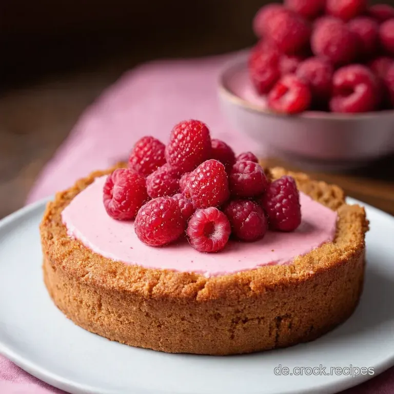 Windbeuteltorte mit Himbeeren Der Sommer auf der Zunge