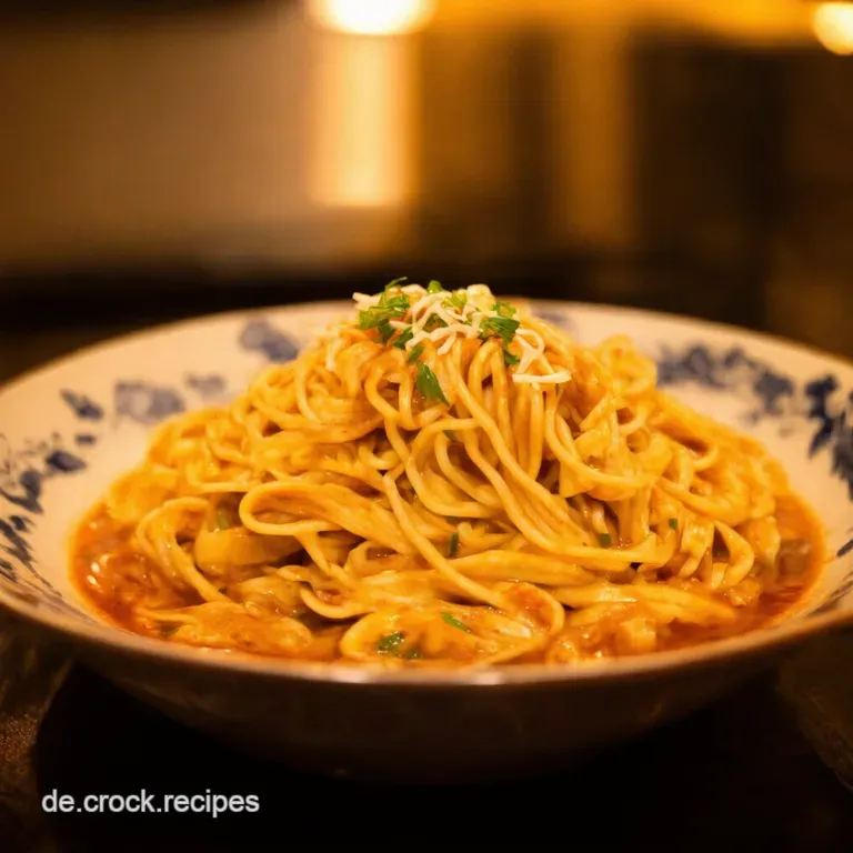 Woknudeln Hongkong Style presentation