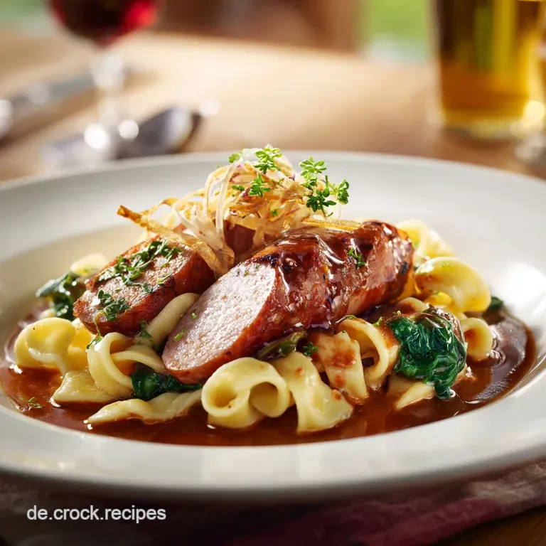 Herzhafte Wurstnudeln Der Ddrklassiker Mit Lyoner Und Perfekten R&ouml;staromen presentation