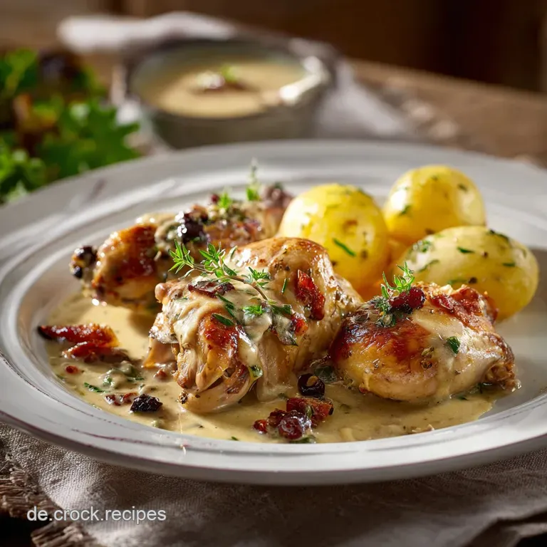 Gednstete Wachteln in Riesling-Sauce: Zartes Gefl&uuml;gel Wie Vom Sternekoch presentation
