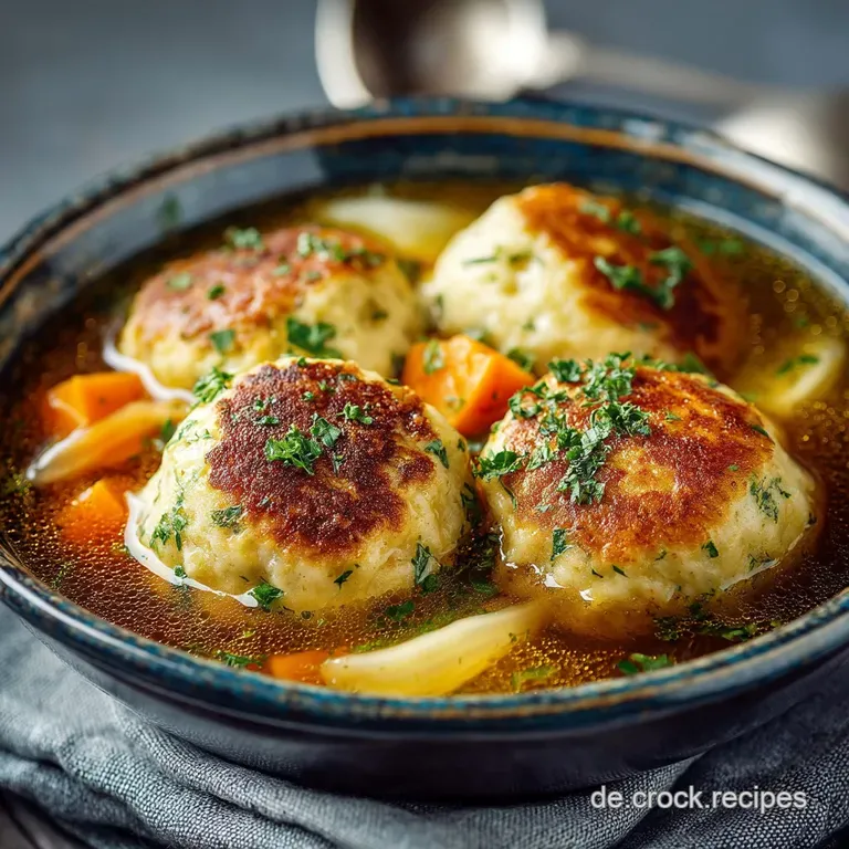 Ungarische Leberkn&ouml;delsuppe: Omas Beste Rezept presentation