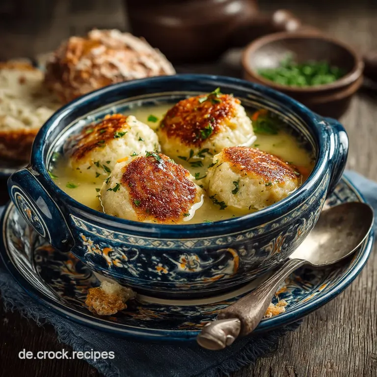 Ungarische Leberkn&ouml;delsuppe: Omas Beste Rezept