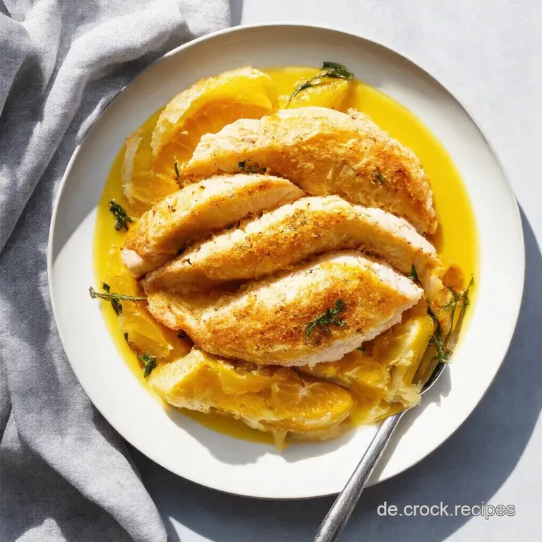 ZitronenKnoblauch Hähnchenbrust mit Kräuterkartoffeln