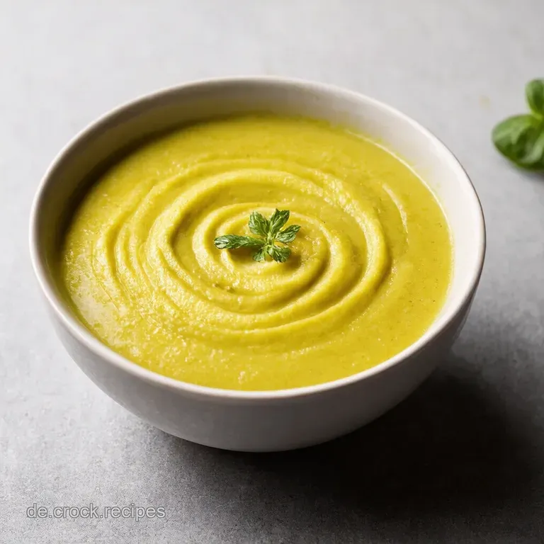 Zucchinisuppe Deluxe Cremig Würzig Einfach Köstlich