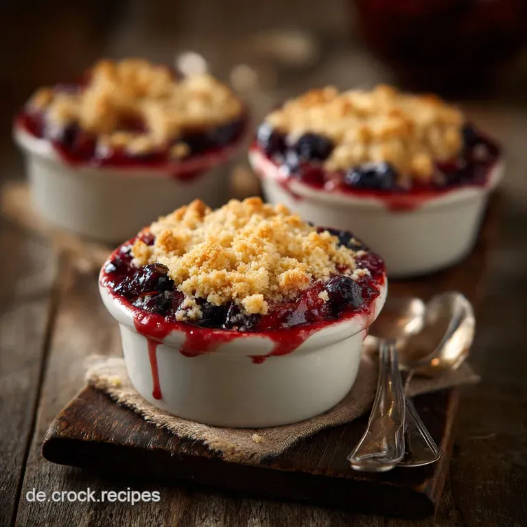 Zwetschgen Crumble: Omas Unwiderstehlicher Streusel-Klassiker Mit Zimt presentation